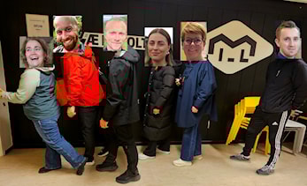 Første møte for det nye styret!